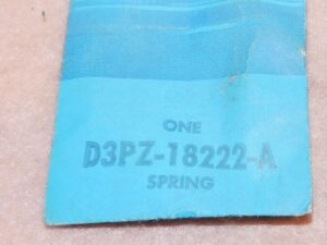 1973 Ford Truck NOS 401 475 477 534 ENGINE GOVERNOR THROTTLE AUX. LEVER SPRING