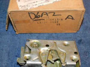1973-1977 Torino LTD II Galaxie 1975-83 Granada Fairmont NOS LH REAR DOOR LATCH
