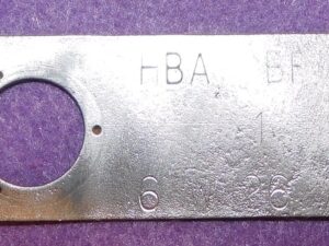 1967 Mustang Fastback GT GTA Cougar Xr7 ORIG 200 289 390 POWER STEERING PUMP TAG