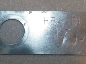 1968 Mustang GT CS Cougar Xr7 ORIG 200 289 302 390 428 POWER STEERING PUMP TAG