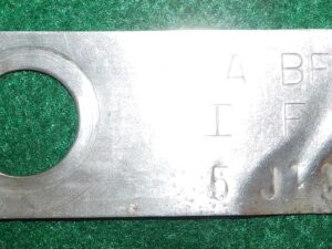 1967 1968 Mustang GT Cougar Xr7 ORIG 200 289 302 390 428 POWER STEERING PUMP TAG
