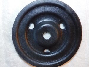 1964 1965 1966 1967 Ford Mustang Shelby Cougar ORIG SPARE WHEEL HOLD DOWN PLATE