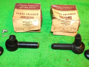 1952 1953 Mercury Custom Monterey NOS L+R SPINDLE CONNECTING OUTER TIE ROD KITS
