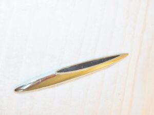 1962 Ford Fairlane 500 ORIG REAR QUARTER PANEL SIDE TRIM BEZEL ORNAMENT