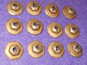 1967 Shelby Mustang GT350 GT500 Cougar Xr7 SEQUENTIAL TAIL LIGHT HOUSING NUTS