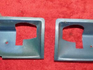 1971 1972 1973 Mustang Mach 1 Boss Grande ORIG L+R DECOR DOOR PANEL CUP INSERTS