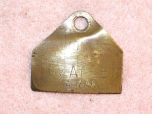 1967 Ford Custom Galaxie 500 XL LTD ORIG 289 2V A/T T/E CARBURETOR TAG C7AF-BN