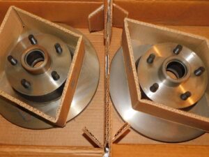1968 1969 Mustang GT Mach 1 Shelby Fairlane Torino Cougar NEW DISC BRAKE ROTORS