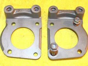 1965 1966 1967 Mustang GT Shelby Cougar ORIG LH+RH DISC BRAKE CALIPER BRACKETS