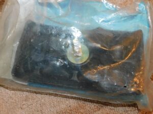 1984 1985 Ford Tempo Mercury Topaz w/ Rub Strip NOS FRONT BUMPER GUARD - Black