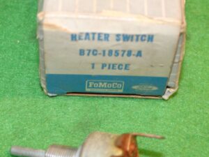 1957 1958 1959 1960 Ford F100 F250 F350 F500 F750 F1100 NOS HEATER BLOWER SWITCH