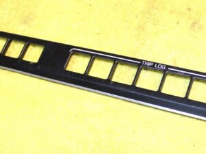 1985 Lincoln Town Car NOS DASH INSTRUMENT PANEL RH CLUSTER FINISH PANEL w/ ELECT