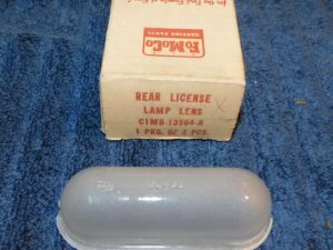 1960 1961 1962 Mercury Monterey Montclair Park Lane NOS REAR LICENSE LAMP LENS