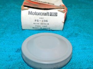 1972-1976 Ford Courier Mazda B1600 B1800 Pickup NOS FUEL GAS FILLER CAP Painted