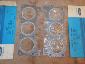 1974-1979 Ford Mustang Mercury Capri NOS 2.8 Liter V6 CYLINDER HEAD GASKETS