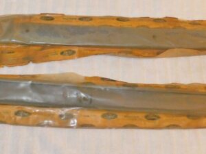 1971 1972 Ford Galaxie 500 LTD Hardtop NOS BACK WINDOW GARNISH UPPER MOULDINGS