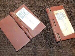 1961-1967 Ford E100 (89) Econoline NOS BODY SIDE STEP HINGES