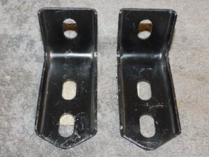 1973 Torino Ranchero 73-76 Montego 74-76 Cougar NOS FRONT BUMPER L+R END BRACES