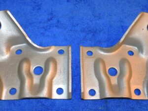1971 1972 1973 Mustang Fastback Conv Mach 1 Grande ORIG REAR SHOCK SPRING PLATES