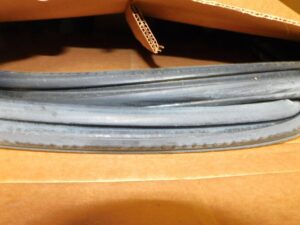 1980-91 Ford F100 F150 F250 F350 NOS FIXED BACK WINDOW GLASS WEATHERSTRIP w Mldg