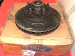 1974-1976 Thunderbird 1974-1979 Continental Mark IV V NOS DISC BRAKE ROTOR & HUB