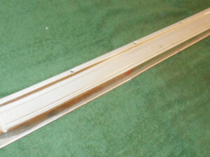 1966 1967 Lincoln Continental Sedan Convertible ORIG REAR DOOR SILL TRIM PLATE