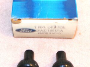 1969 1970 Ford Custom Galaxie 500 XL LTD Fastback Convrt NOS RADIO CONTROL KNOBS