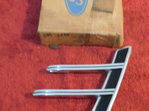 1966 Mustang Coupe Convertible NOS LH QUARTER PANEL OUTSIDE TRIM BEZEL ORNAMENT