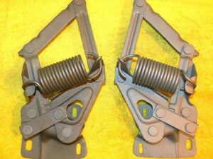 1964 1965 1966 Mustang Fastback Coupe Convertible GT Shelby ORIG L+R HOOD HINGES