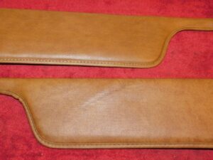 1971 1972 1973 Mustang Convertible Cougar Xr7 ORIG CONVERTIBLE GINGER SUN VISORS