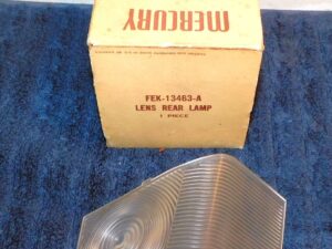 1957 Mercury Monterey Montclair Turnpike Cruiser NOS R REAR TAIL LAMP OPTIC LENS