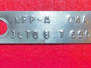 1971 Ford Bronco ORIG 8 3/4" 9" REAR END AXLE DIFFERENTIAL TAG Traction Lok 3L70