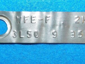 1973 Ford F100 Truck ORIG 3L50 9" REAR END AXLE DIFFERENTIAL TAG Traction Lok