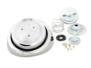 1967 1968 Ford Mustang or Gt DELUXE POP-OPEN FUEL GAS CAP w/o Emblem