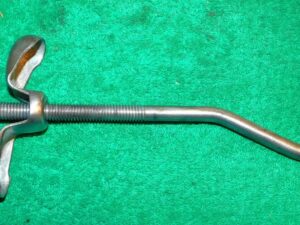 1966 1967 Mustang Fastback Coupe Conv Cougar ORIG SPARE WHEEL HOLD DOWN J-BOLT