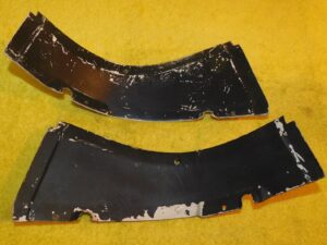 1965 1966 Mustang Shelby ORIG FASTBACK L+R INSIDE REAR UPPER CORNER TRIM PANELS