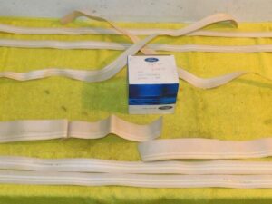 1976 1977 Ford Pinto Hatchback NOS WHITE UPPER BODY STRIPE DECAL KIT Fender Door