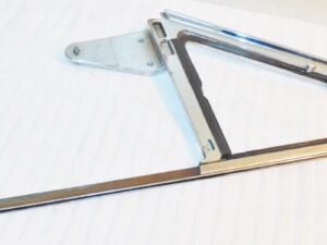 63-64 Galaxie 500 XL Monterey Park Lane LH HRDTP FASTBACK DOOR VENT WINDOW FRAME