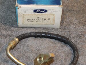 1969-1972 Custom Galaxie 500 LTD Monterey Marquis NOS FRONT LH DRUM BRAKE HOSE