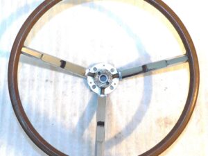 1961 1962 1963 Lincoln Continental Htp Convertible ORIG WOODGRAIN STEERING WHEEL