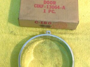 1960 1961 Mercury Comet Custom S-22 NOS RH OUTER HEAD LIGHT LAMP DOOR TRIM BEZEL