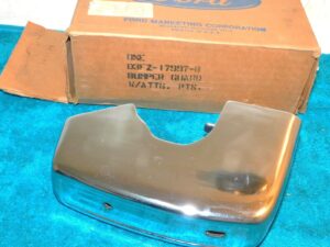 1973 Ford Pinto Runabout Station Wagon NOS CHROME FRONT BUMPER LH GUARD