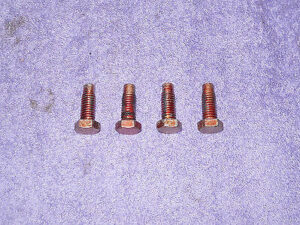 1967 1968 1969 Ford Thunderbird Sedan Hardtop Lincoln Mk3 ORIG SEAT TRACK BOLTS