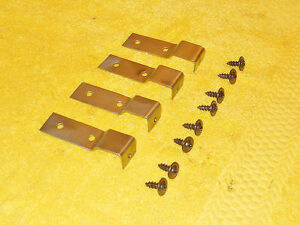 1968 1969 Thunderbird Sedan Hardtop Landau FRONT BENCH SEAT LH+RH TRIM BRACKETS