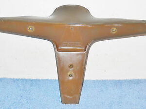 1970-1973 Cougar XR7 Eliminator Torino ORIG 3SPOKE RIM BLOW STEERING WHEEL PAD