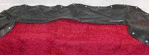 1964 1/2 1965 1966 Mustang GT Convertible ORIG BLACK CONVERTIBLE TOP PARADE BOOT