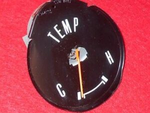 1964 1965 Mustang Fastback Coupe Convertible Shelby GT350 ORIG DASH TEMP GAUGE