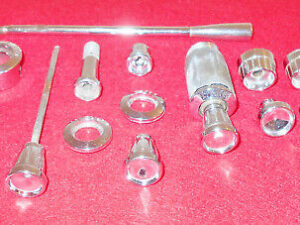 64 1965 1966 Mustang GT Shelby ORIG DASH SWITCH KNOBS BEZELS LEVER LIGHTER RADIO