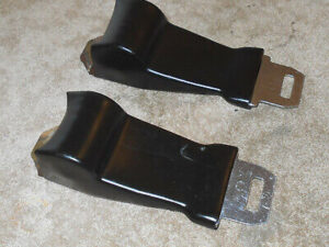 1968 1969 Mustang GT Mach 1 Boss Cougar Xr7 Gte ORIG BLACK SEAT BELT RETRACTORS