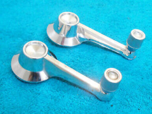 1964 1/2 1965 Mustang Coupe GT Convertible ORIG L+R QUARTER WINDOW CRANK HANDLES